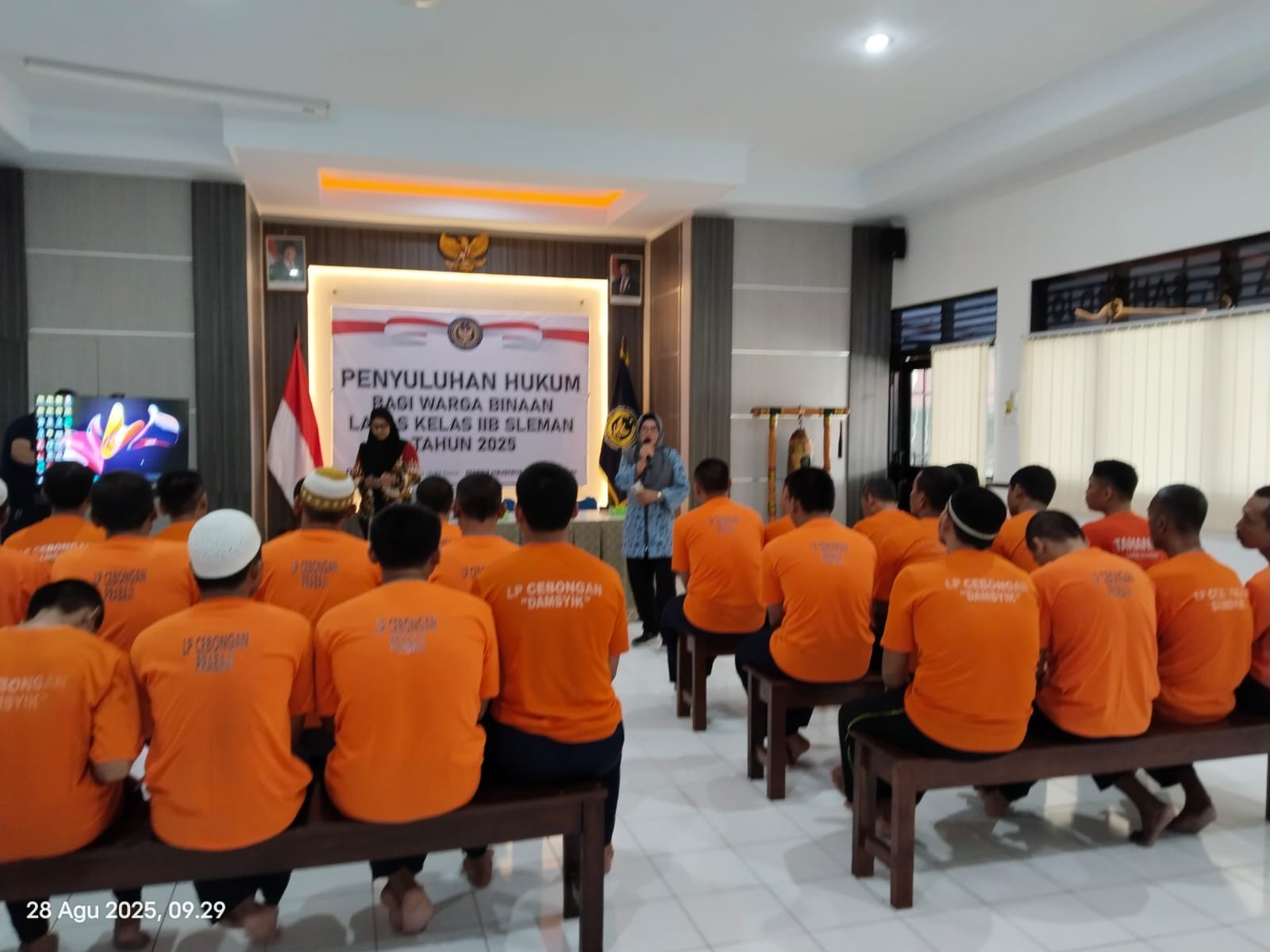 Penyuluhan Hukum Di lapas Kelas II Sleman