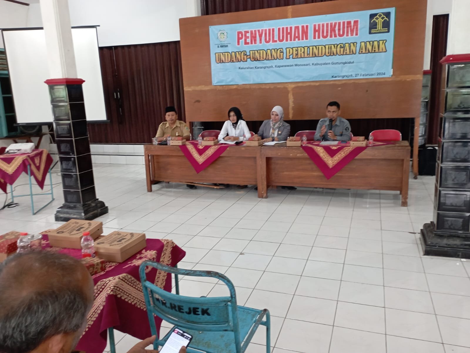 Penyuluhan Hukum di Kalurahan Karangejek