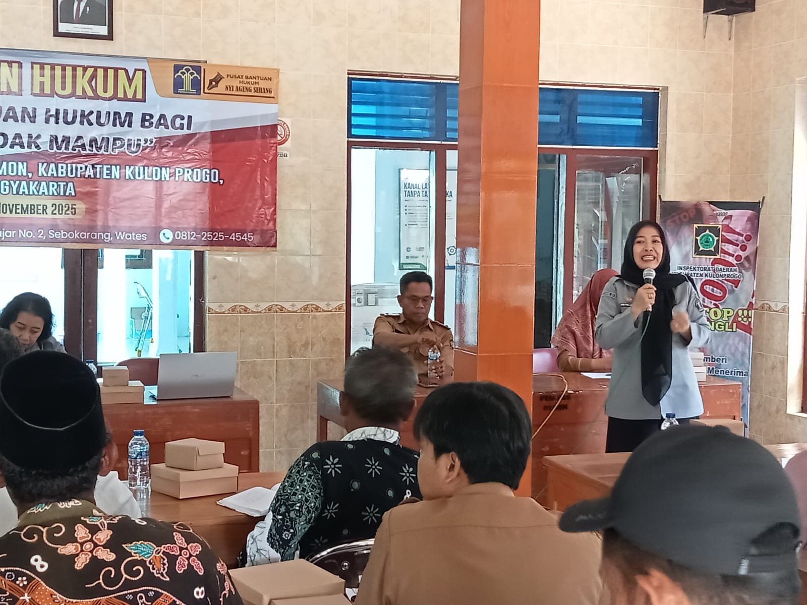 Penyuluhan Hukum Demen, Temon, KP