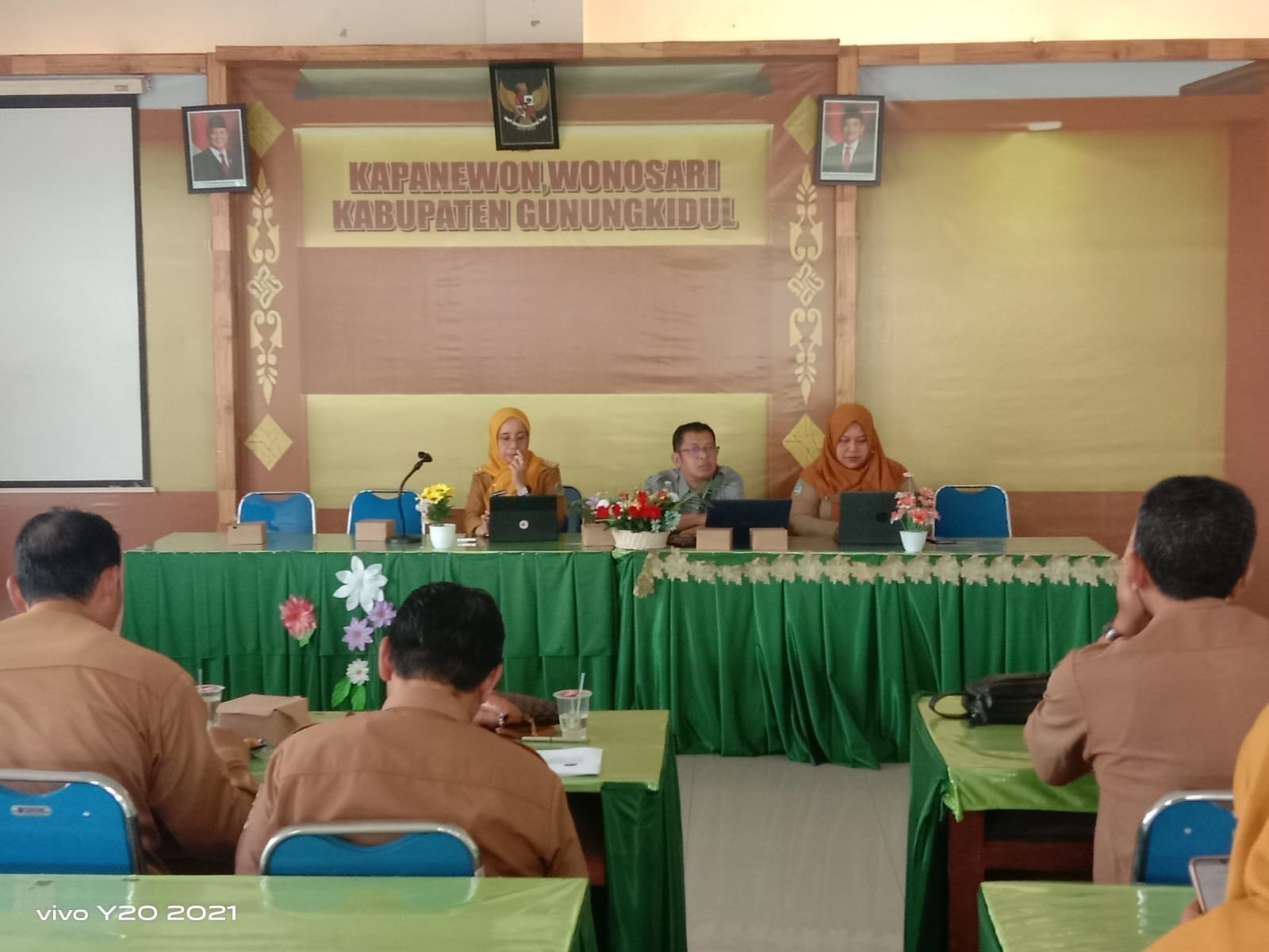 Pendampingan pos bankum di Kapanewon Wonosari