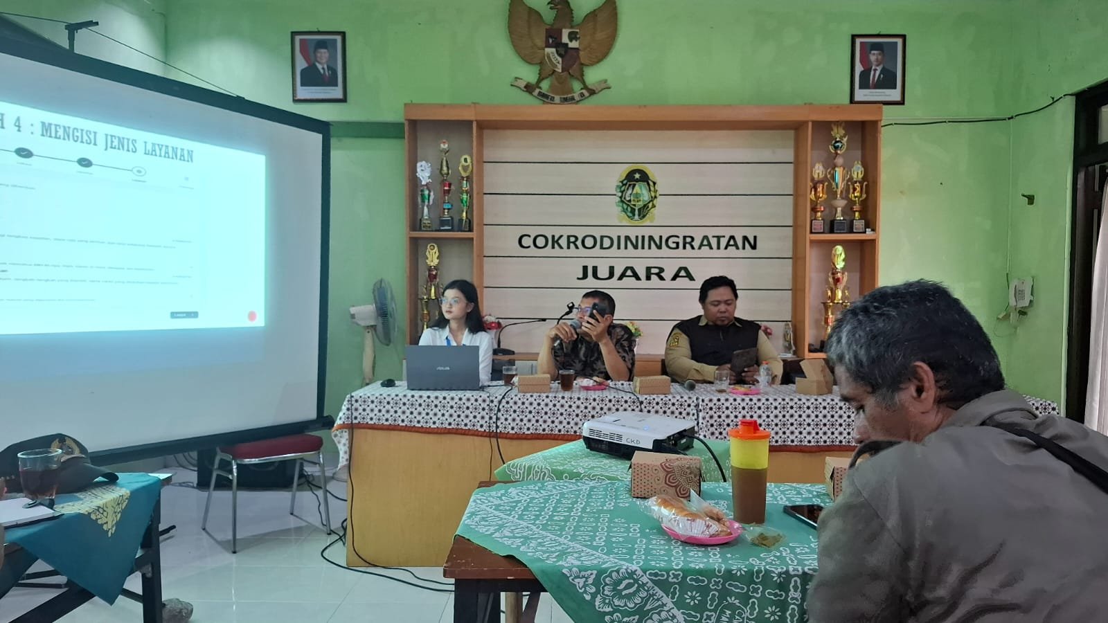 Pendampingan posbankum di Kalurahan Cokroidningratan Kota Yogyakarta