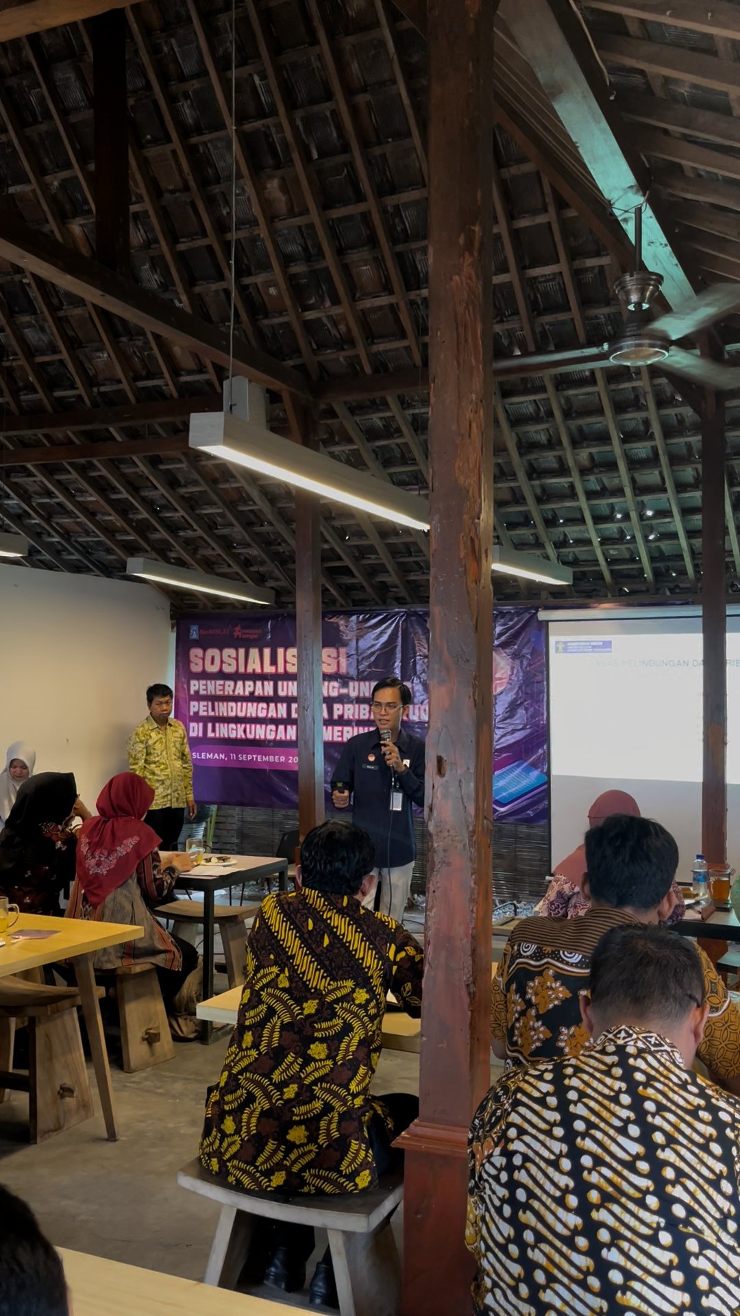 Sosialisasi Penerapan Undang-Undang Pelindungan Data Pribadi di Lingkungan Pemerintah 