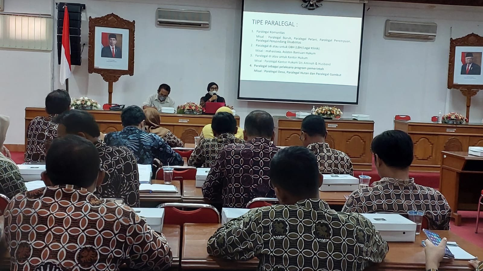 Sosialisasi Paralegal Award Bagi Lurah di Kabupaten Bantul