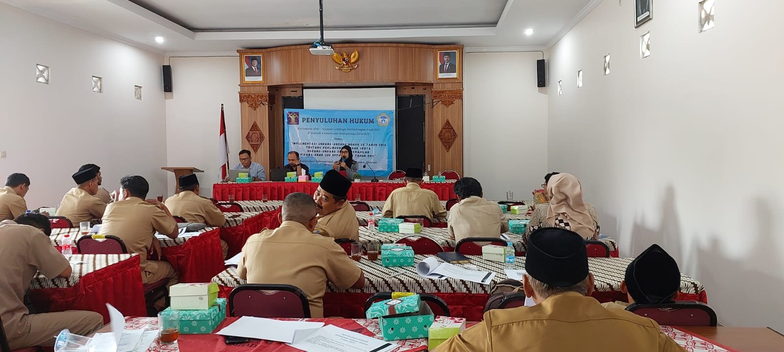Pembinaan Kalurahan Binaan Sadar Hukum di Kalurahan Selomartani Sleman