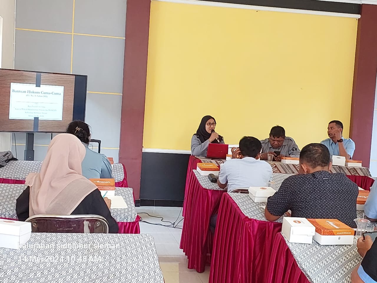 Pembinaan Kadarkum di Kalurahan Sidoluhur Sleman