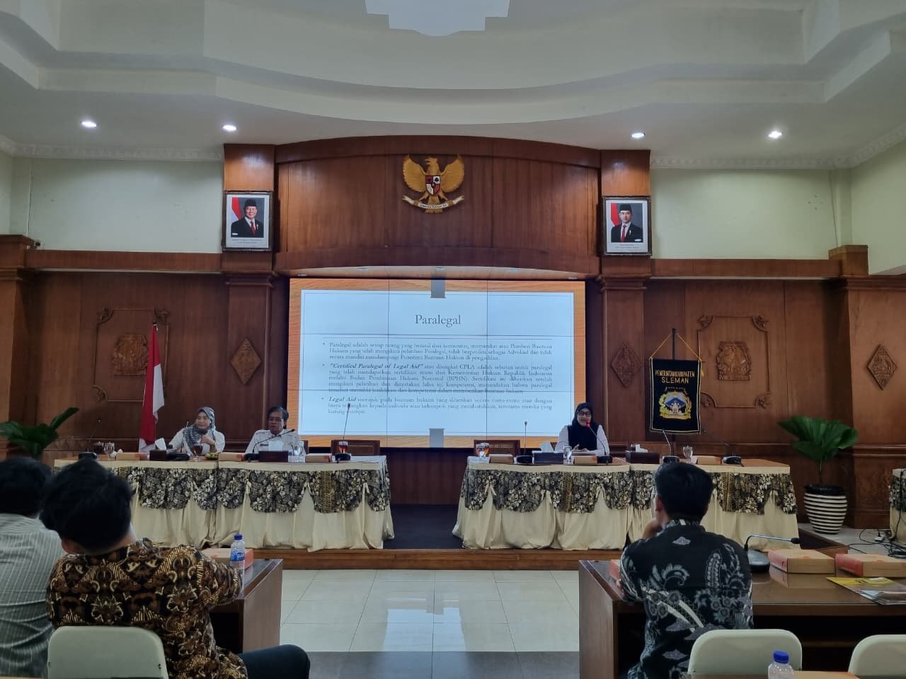 Sosialisasi Pembentukan Posbankum dan Aktualisasi Diklat Paralegal