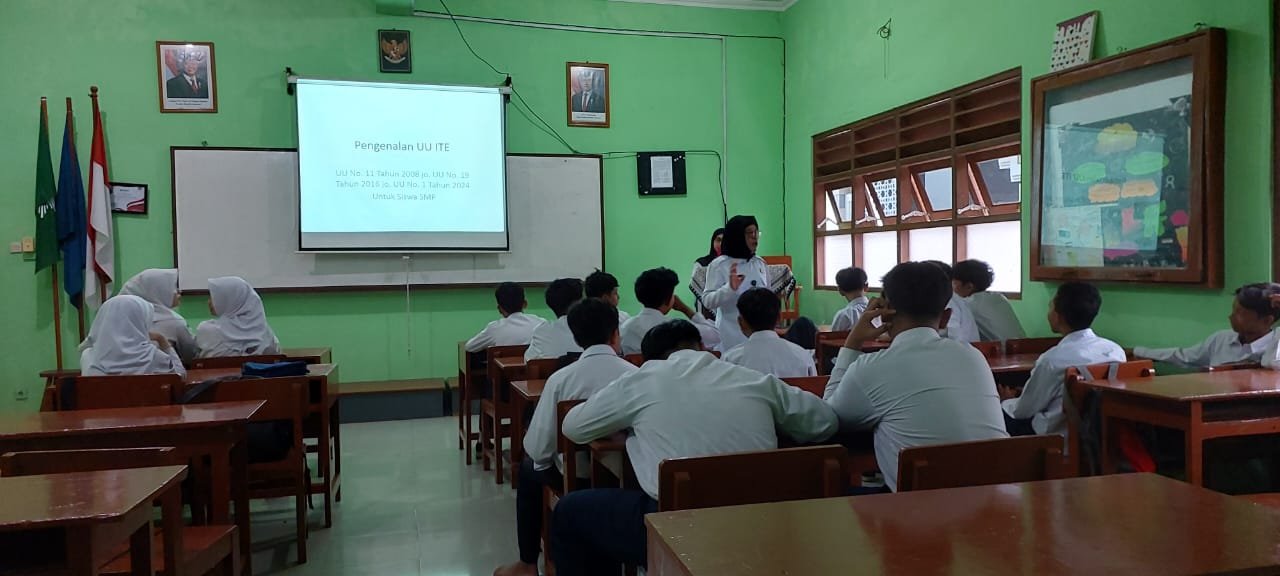 Penyuluhan hukum SMP MUTU Yogyakarta