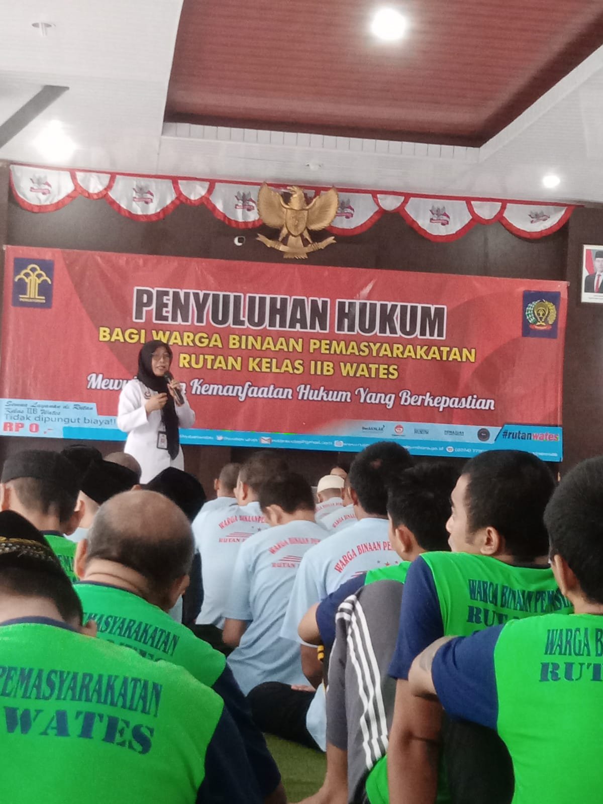 Penyuluhan Hukum di Rutan Kelas II B Wates