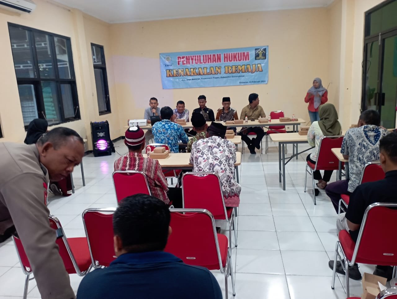 Penyuluhan HUkum di Kalurahan Bleberan 